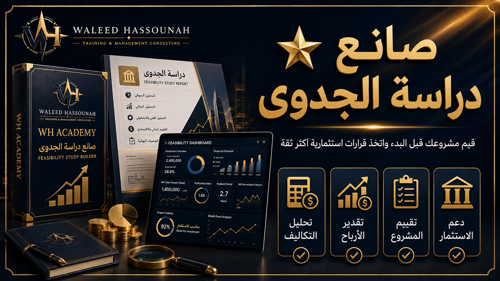  صانع دراسة الجدوى 