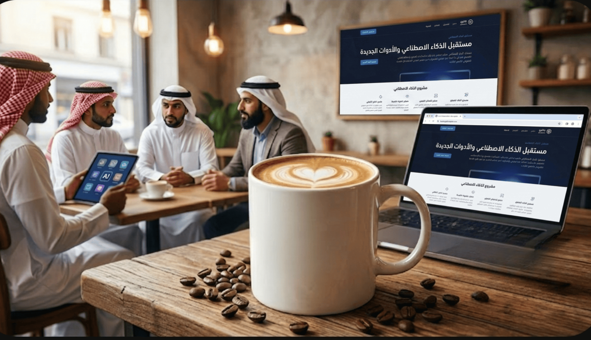 مقهى زامن