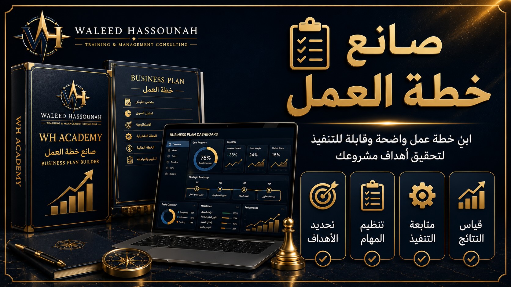 📈 صانع خطة العمل الاحترافية